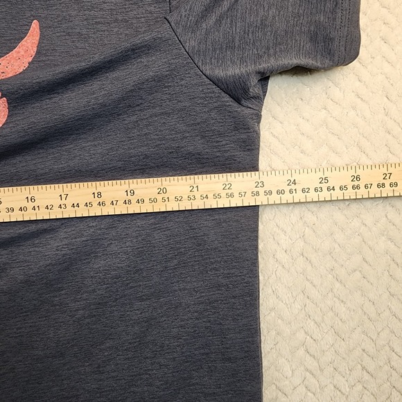 Project Rock Mens Gray Short Sleeve Graphic T-Shirt Athletic Top - Picture 2 of 5